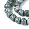 Ombre Effect Dyed Glass Beads Strands GLAA-N067-01A-15-3