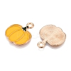 Thanksgiving Day Theme Alloy Enamel Pendants ENAM-T020-35O-2