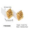 Fashionable Stainless Steel Stud Earrings XS8397-1-2