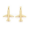 Brass Pendants KK-N259-05G-1