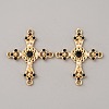 Alloy Rhinestone Chandelier Component Links FIND-WH0110-436-2