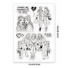 Summer Theme PVC Plastic Clear Stamps DIY-WH0631-0622-6