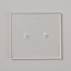 Acrylic Single Earring Display Card EDIS-WH0031-26B-01-1