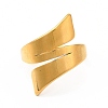 Ion Plating(IP) 304 Stainless Steel Finger Rings for Women Men RJEW-C049-08B-G-2