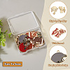 16Pcs 8 Styles Alloy Enamel Pendants ENAM-TA0001-79-5