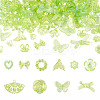 182Pcs 100G Transparent Acrylic Beads OACR-TA0003-66B-1