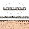 Tarnish Resistant Men's Jewelry Making 304 Stainless Steel Box Chains CHS-A003F-5.5mm-3