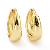 Rack Plating Brass Chunky Hoop Earrings for Women KK-E033-08G-01-1