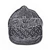 Summer Food Theme Polyester & Sequin Embroidery Cloth Iron on Patches PATC-WH0001-125-3