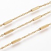 Ion Plating(IP) Handmade 304 Stainless Steel Cable Chains CHS-G003-11G-A-1