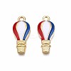 Alloy Enamel Pendants ENAM-N055-037-NR-2