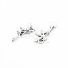 Tibetan Style Alloy Pendants X-TIBE-S320-198AS-3