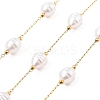 Ion Plating(IP) 304 Stainless Steel Paperclip Chains CHS-P018-03G-G-1