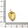 304 Stainless Steel Enamel Pendants LS-STAS-Q347-07B-G-2