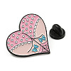 Gothic Sexy Butt Heart Shaped Enamel Pins JEWB-B016-02EB-06-3