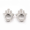 Tarnish Resistant 304 Stainless Steel Bead Frames STAS-Q220-02-1