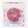 1Box ABS Plastic Imitation Pearl Dome Cabochons SACR-JP0001-01-3