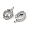 304 Stainless Steel Micro Pave Cubic Zirconia Charms STAS-K302-01E-P-2