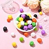 Halloween Theme 100Pcs 18 Styles Silicone Beads SIL-CJ0002-36-5