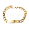 304 Stainless Steel ID Bracelets BJEW-Z178-13G-02-4