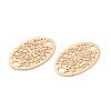 Long-Lasting Plated Brass Connector Charms KK-K336-12KCG-2