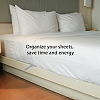 6Pcs 3 Colors PP Plastic Mattress Raiser AJEW-DC0002-08-5