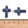 Natural Sodalite Pendants X-G-B180-01G-09-3