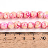Baking Paint Glass Beads Strands DGLA-N003-8mm-A01-4