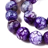 Natural Crackle Agate Beads Strands X-G-T119-01A-05-3