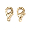 Brass Lobster Claw Clasps KK-903-G01-1