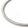 Iron Open Cuff Snake Chain Choker Necklaces for Women NJEW-M085-04P-2