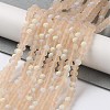 Transparent Glass Beads Strands EGLA-A044-T2mm-MB20-2