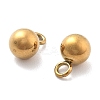 Ion Plating(IP) 304 Stainless Steel Charms STAS-R138-06G-02-2