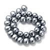 Shell Pearl Beads Strands BSHE-F013-01F-2