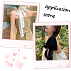 2Pcs 2 Colors Polyester Lace Long Silk Scarf for Women Girls AJEW-GF0011-28C-4
