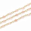 Natural Sunstone Handmade Beaded Chains CHC-K008-A08-3