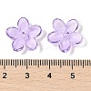 Transparent Spray Paint Glass Beads GLAA-Z011-07B-3