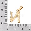 304 Stainless Steel Pendants STAS-F235-01G-N-3