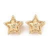 Brass Hoop Earrings for Women LS-EJEW-U041-08G-4