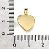 Brass Pendants KK-V007-011G-02-3