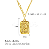 304 Stainless Steel Pendant Necklaces PM9319-1-3