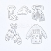 Clothing Frame Carbon Steel Cutting Dies Stencils DIY-F046-18-1