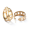 201 Stainless Steel Thick Hoop Earrings LS-EJEW-I245-37B-2