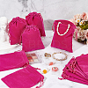 30Pcs Rectangle Velvet Drawstring Pouches TP-NB0001-61A-5