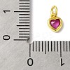 925 Sterling Silver Birthstone Charms STER-M0120-02A-G-3