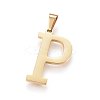 304 Stainless Steel Pendants and Stud Earrings Jewelry Sets SJEW-P099-16G-2
