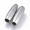 Tarnish Resistant 304 Stainless Steel Magnetic Clasps with Glue-in Ends LS-STAS-D242-02P-A-1
