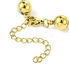 Ion Plating(IP) 304 Stainless Steel Bead Necklaces for Men Women NJEW-C053-05B-G-3