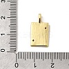 Rack Plating Brass Pendants X1-KK-A268-01G-02-3