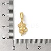 Rack Plating 925 Sterling Silver Ice Pick Pinch Bails STER-NH0001-20G-3